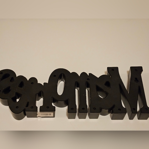 🆕️Memories Word Decor | Wall Art | Tabletop | Resin/Plastic | Farmhouse |Accent - Picture 4 of 5